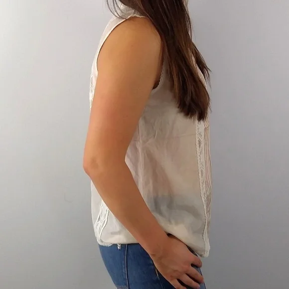 🌟FINAL🌟🆕🌿SUNDANCE SILK AND COTTON TANK🌿 - Picture 4 of 7